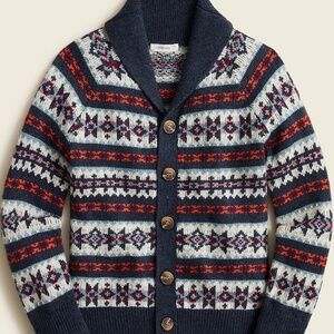 Crewcuts Fair Isle Cardigan Sweater 4-5